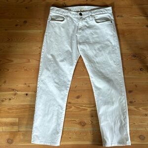 Current/Elliot White Boyfriend Jeans